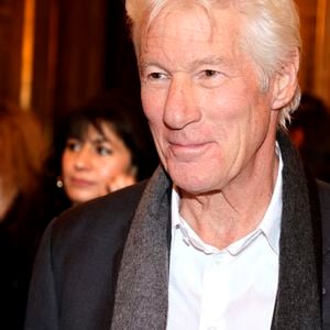 Exclusif - Richard Gere au dîner de Noël de l'association "Soleil d'enfance" au restaurant Fouquet's Paris le 2 décembre 2024. © Cédric Perrin / Bestimage