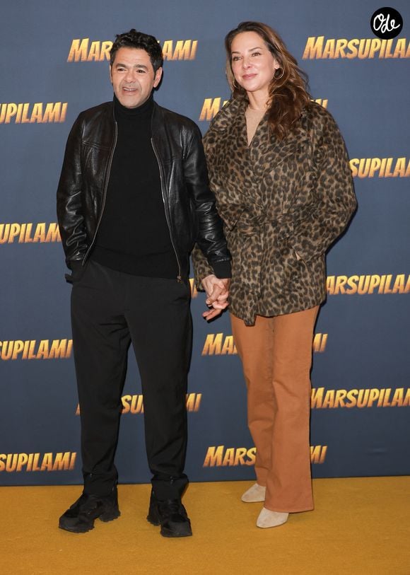 Jamel Debbouze et Mélissa Theuriau - Avant-première du film "Marsupilami" au Grand Rex à Paris le 1er février 2026.

© Coadic Guirec / Bestimage