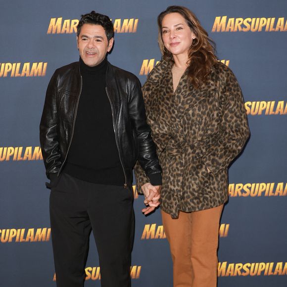 Jamel Debbouze et Mélissa Theuriau - Avant-première du film "Marsupilami" au Grand Rex à Paris le 1er février 2026.

© Coadic Guirec / Bestimage