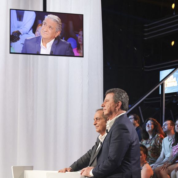 Exclusif - Laurent Fontaine, Pascal Bataille - Enregistrement de l'émission "Y'a que la vérité qui compte", présentée par L.Fontaine et P.Bataille, et diffusée sur C8 à partir du 12 octobre
© Jack Tribeca / Bestimage