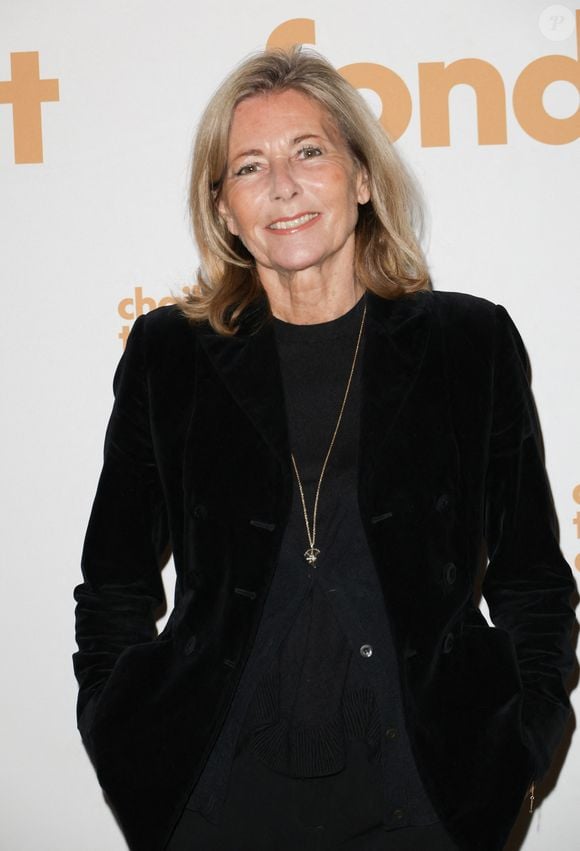 Claire Chazal - Gala de la Fondation Chaillot au théâtre National de Chaillot à Paris le 18 novembre 2025. © Coadic Guirec/Bestimage