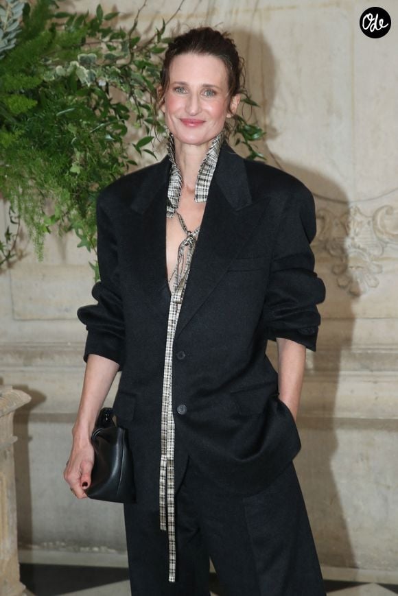 Camille Cottin - Défilé de Mode Christian Dior - Photocall, Collection Haute Couture Printemps/Été 2026, dans le cadre de la Fashion Week de Paris, France, le 26 Janvier 2026. © Bertrand Rindoff / Bestimage