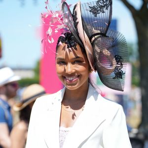 Clémence Botino - Prix de Diane Longines 2026 à l'Hippodrome de Chantilly le 14 juin 2026.
© Anne-Sophie Guebey / Bestimage