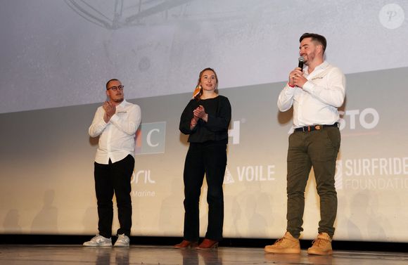 Exclusif - Violette Dorange - 5ème édition du Sailorz Film Festival dédié à la voile de compétition sur grand écran au Grand Rex à Paris le 5 Mars 2025. © Dominique Jacovides/Bestimage