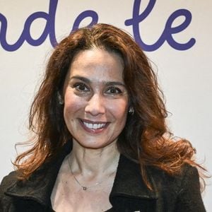 Marie Fugain lors de l'avant-première du film Je garde le sourire au cinéma Mac Mahon à Paris, le 15 octobre 2024. Photo par Firas Abdullah/ABACAPRESS.COM