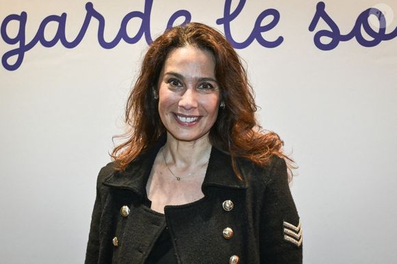 Marie Fugain lors de l'avant-première du film Je garde le sourire au cinéma Mac Mahon à Paris, le 15 octobre 2024. Photo par Firas Abdullah/ABACAPRESS.COM