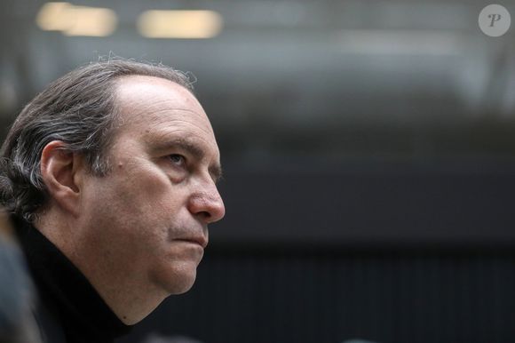 Xavier Niel, fondateur du groupe de télécommunications français Illiad - La maire de Paris donne une conférence de presse sur les communs numériques à la Station F, Paris, France, le 5 mars 2020. © Stéphane Lemouton / Bestimage