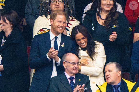 Le prince Harry et Meghan Markle assistent à la cérémonie d'ouverture des "Invictus Games Vancouver Whistler 2025" au Canada le 8 février 2025.
©Backgrid USA / Bestimage