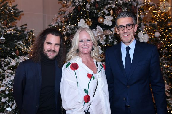 Semi Exclusif - Alexandre Maras, Natacha Rafalski, Pdg de Euro Disney, Vincent Pimont, Directeur du Peninsula Paris - Personnalités au gala d'hiver de l'hôtel Peninsula Paris le 27 novembre 2025.

© Rachid Bellak / Bestimage