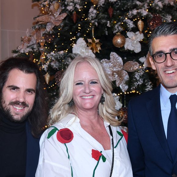 Semi Exclusif - Alexandre Maras, Natacha Rafalski, Pdg de Euro Disney, Vincent Pimont, Directeur du Peninsula Paris - Personnalités au gala d'hiver de l'hôtel Peninsula Paris le 27 novembre 2025.

© Rachid Bellak / Bestimage
