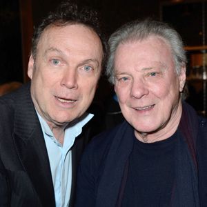 Julien Lepers et Herbert Leonard assistent à la cérémonie de remise des Insignes de Chevalier des Arts et des Lettres a Vline Buggy a la Sacem a Paris, France le 09 Avril 2018. Photo by Aurore Marechal/ABACAPRESS.COM