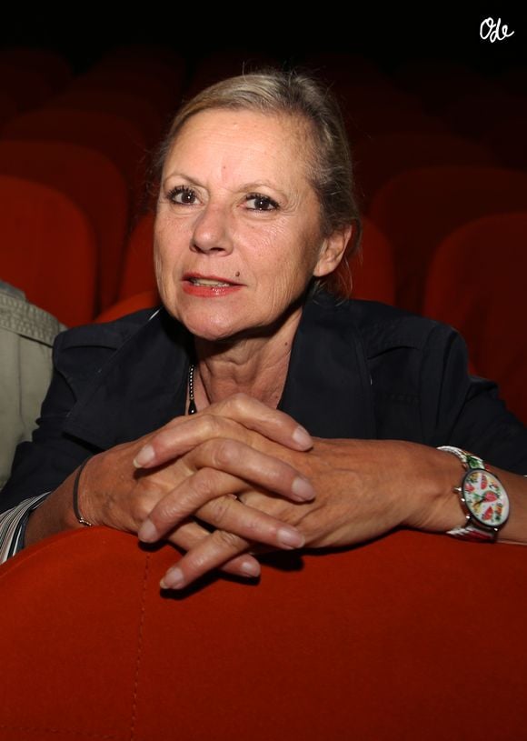 Dorothée (Frédérique Hoschedé) au lendemain du 73ème anniversaire du chanteur Alain Roux, dit Corbier à Paris le 18 Octobre 2017. © Denis Guignebourg/Bestimag (no web - No Blog pour suisse et Belgique)