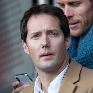 Thomas Pesquet dans les tribunes lors du match de Ligue 1 "PSG - Dijon (4-0)" au Parc des Princes, le 29 février 2020. © Cyril Moreau/Bestimage