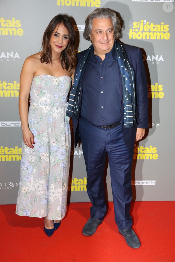 Alice Belaidi et Christian Clavier lors de la première de "Si j'étais un Homme" au Gaumont Opera, a Paris, France, le 21 Fevrier 2017. Photo Jerome Domine/ABACAPRESS.COM