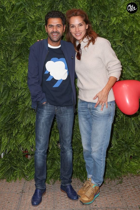 Exclusif - Jamel Debbouze et sa femme Mélissa Theuriau - J.M Weston organise un vide grenier caritatif au profit de l'association "CéKeDuBonheur", association présidée par Hélène Sy et qui déploie toute son énergie afin d'améliorer la qualité de vie des enfants et adolescents hospitalisés. De nombreux artistes ont répondu présent une fois de plus à l'appel de l'association, le 2 octobre 2016 à Paris. © Cyril Moreau/Bestimage