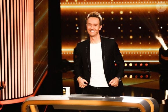 Exclusif - Cyril Feraud - Enregistrement de l'émission "100% logique" présentée par C. Feraud et qui sera diffusée le 25 octobre 2025 sur France 2 au studio du Lendit à Saint-Denis, France, le 14 mars 2025. © Christophe Clovis/Bestimage