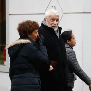 Jacques Weber - Arrivées aux obsèques de Niels Arestrup à l'Église Saint-Roch à Paris. Le 10 décembre 2024
© Christophe Clovis / Bestimage