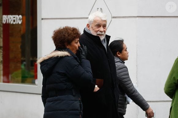 Jacques Weber - Arrivées aux obsèques de Niels Arestrup à l'Église Saint-Roch à Paris. Le 10 décembre 2024
© Christophe Clovis / Bestimage