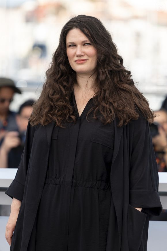 La réalisatrice Mascha Schilinski - Photocall de "Sound of Falling" lors du 78ème Festival International du Film de Cannes, le 15 mai 2025. 
© Moreau-Jacovides / Bestimage