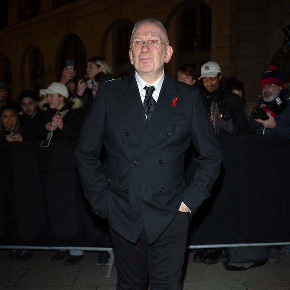 Jean-Paul Gaultier - Arrivées au 22ème dîner de la mode pour le Sidaction à Paris le 30 janvier 2025.
© Yehiel Chekroune / Bestimage
