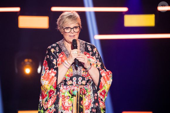 Exclusif - Laurence Boccolini - Émission "Eurovision France, c'est vous qui décidez" sur France 2 en direct du Studio 128 à la Plaine Saint-Denis le 30 janvier 2021.
© Tizianoda Silva / Pierre Perusseau / Bestimage
