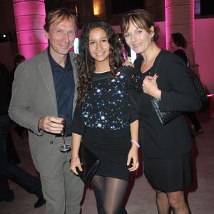 Ils forment depuis toujours un couple très uni.

Exclusif -  Cecilia Hornus (Plus belle la vie), sa fille Emma  et son compagnon Thierry Ragueneau - Soiree "Octobre Rose" organisée par Estee Lauder pour l'association "Le Cancer du Sein, Parlons-en !" a la Conciergerie a Paris, le 30 septembre 2013.