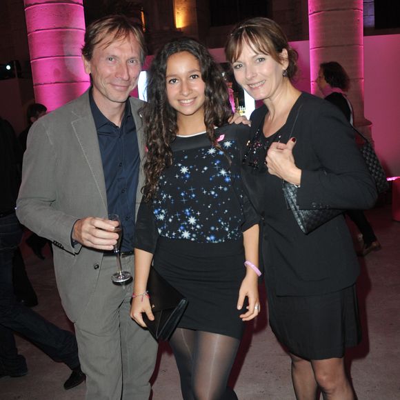 Ils forment depuis toujours un couple très uni.

Exclusif -  Cecilia Hornus (Plus belle la vie), sa fille Emma  et son compagnon Thierry Ragueneau - Soiree "Octobre Rose" organisée par Estee Lauder pour l'association "Le Cancer du Sein, Parlons-en !" a la Conciergerie a Paris, le 30 septembre 2013.