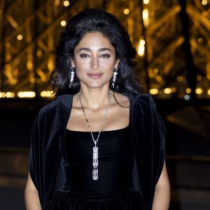 Dans "Le Point", elle déclare : ""Les rumeurs, il faut les laisser passer. 

Golshifteh Farahani - Photo Call du « Le Grand Diner du Louvre « lors de la Fashion Week  à Paris le 5 mars 2025. © Olivier Borde /Bestimage