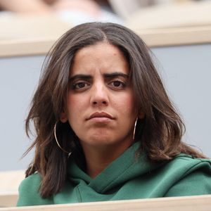 Inès Reg est réputée pour avoir un caractère bien trempé ! 

Inès Reg (Inès Reghioua) dans les tribunes des Internationaux de France de tennis de Roland Garros à Paris, France. © Jacovides-Moreau/Bestimage