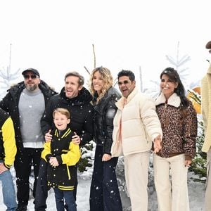 Paco Boisson, Alban Ivanov, Julien Arruti, Philippe Lacheau, Corentin Guillot, Elodie Fontan, Jamel Debbouze, Reem Kherici et Tarek Boudali assistant au photocall de Masupilami lors du 29ème Festival du Film de Comédie à L'Alpe d'Huez, France, le 22 janvier 2026. Photo par Mireille Ampilhac/ABACAPRESS.COM