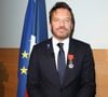 Au printemps dernier, il a été récompensé par une Légion d'honneur, pour ce combat. Etant "très attaché aux symboles", c'est avec "beaucoup de fierté" qu'il a reçu cette distinction 

Samuel Le Bihan décoré de la légion d'honneur à Paris. © Coadic Guirec / Bestimage