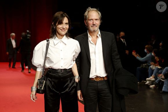 Christopher Thompson et sa femme Géraldine Pailhas à la cérémonie d'ouverture du Festival Lumière 2021 à Lyon le 9 octobre 2021.

© Pascal Fayolle/ Bestimage