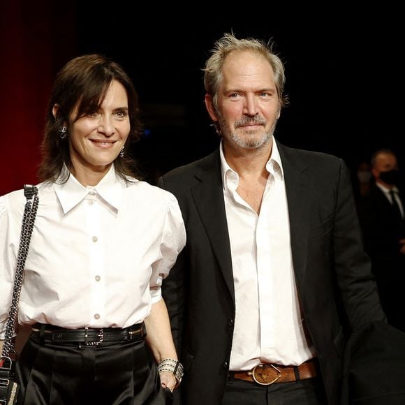 Christopher Thompson et sa femme Géraldine Pailhas à la cérémonie d'ouverture du Festival Lumière 2021 à Lyon le 9 octobre 2021.

© Pascal Fayolle/ Bestimage