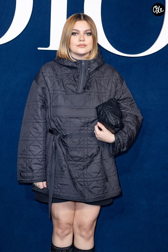 La chanteuse Louane Emera - Photocall du défilé Christian Dior prêt-à-porter automne-hiver 2023/2024 lors de la Fashion Week de Paris (PFW), au jardin des Tuileries à Paris, France, le 28 février 2023. © Olivier Borde/Bestimage