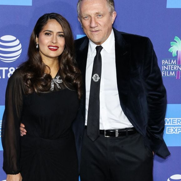 François-Henri Pinault est père de quatre enfants issus de différentes relations, et Salma Hayek est la mère de leur fille Valentina Paloma, née en 2007.

Salma Hayek et son mari Francois-Henri Pinault au photocall d'ouverture de la 31ème édition du "Palm Springs Film Festival Film Awards" au Palm Springs Convention Center à Los Angeles, le 2 janvier 2020. Bestimage