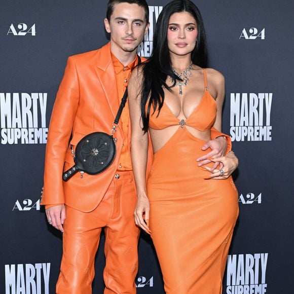 8 décembre 2025.
Projection de 'Marty Supreme' au Academy Theatre, Los Angeles, CA. USA
Ici, Timothee Chalamet et Kylie Jenner 

Photo : AGENCE / BESTIMAGE