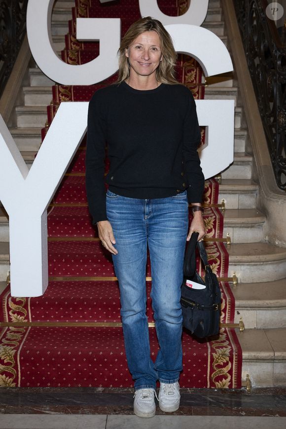 Sarah Poniatowski à la soirée de lancement du premier guide "Huggy Paris Numéro 1" à Paris, le 9 octobre 2024. 

Photo : Cyril Moreau / Bestimage