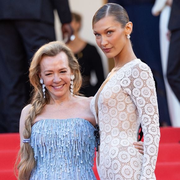 Caroline Scheufele, Bella Hadid - Montée des marches du film " La bataille de Gaulle : L'âge de fer " lors du 79ème Festival International du Film de Cannes, le 20 mai 2026. © Jacovides-Moreau / Bestimage