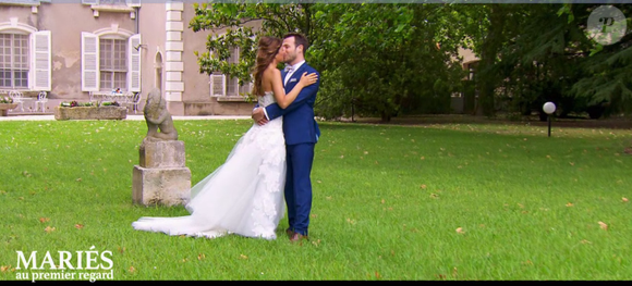 Mariage pour Charline et Vivien dans "Mariés au premier regard", sur M6.
