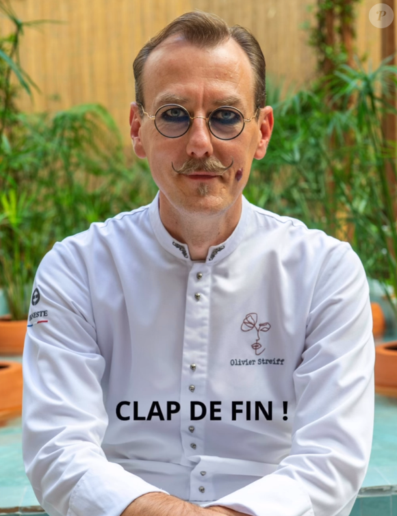 Ensuite, il annonce quitter le restaurant "Bloom Garden", situé à Paris, après près de 3 ans de collaboration.

Olivier Streiff, ancien candidat de "Top Chef".