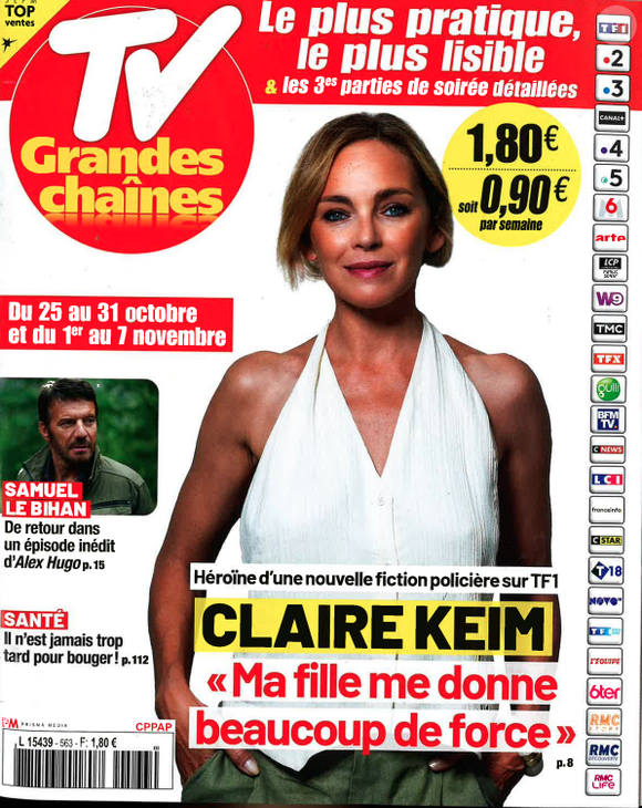 TV Grandes Chaines avec Claire Keim