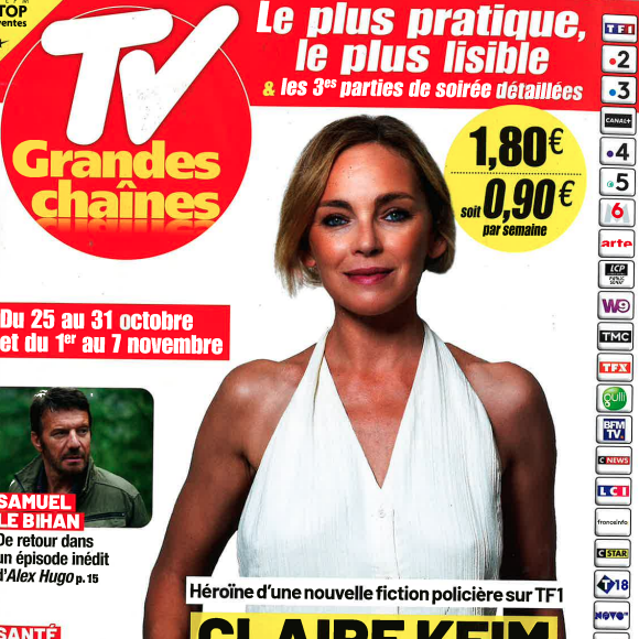 TV Grandes Chaines avec Claire Keim