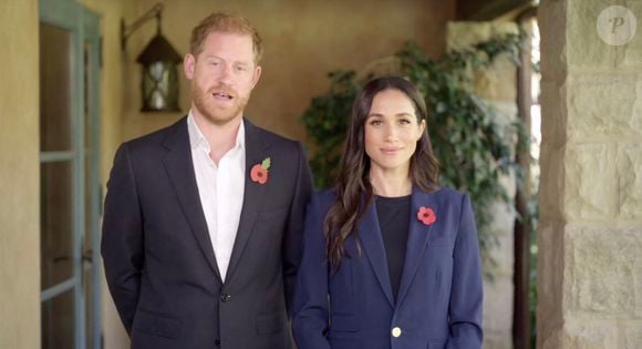 Les membres de la famille royale britannique auto-exilés, le prince Harry et Meghan Markle (duc et duchesse de Sussex), sont apparus ensemble pour la première fois en trois mois dans une nouvelle vidéo. - JLPPA / Bestimage