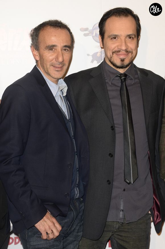 Elie Semoun et Alexandre Astier - Avant-première du film « Astérix : Le Domaine des Dieux » au Grand Rex à Paris le 23 novembre 2014. ©Bestimage