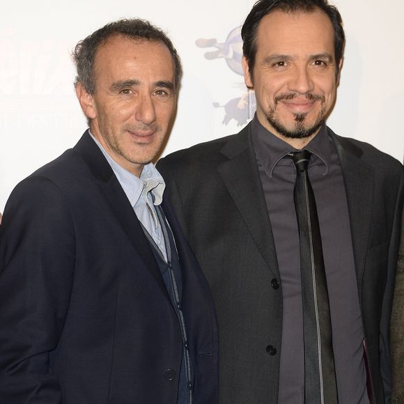 Elie Semoun et Alexandre Astier - Avant-première du film « Astérix : Le Domaine des Dieux » au Grand Rex à Paris le 23 novembre 2014. ©Bestimage