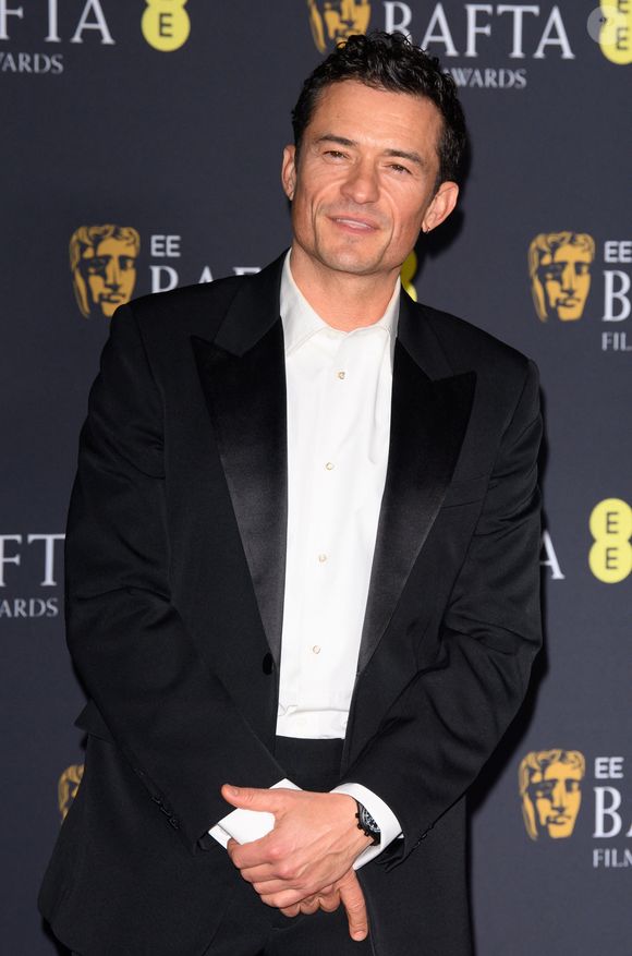 Orlando Bloom - Photocall de la 78ème cérémonie des British Academy Film Awards (EE BAFTA) au Royal Albert Hall à Londres, le 16 février 2025.
©GOFF INF / BESTIMAGE