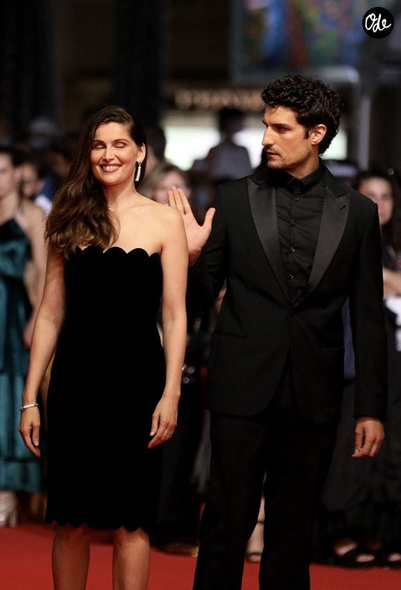 Laetitia Casta et son mari Louis Garrel lors du 74ème Festival International du Film de Cannes. Le 12 juillet 2021 © Borde-Jacovides-Moreau / Bestimage
