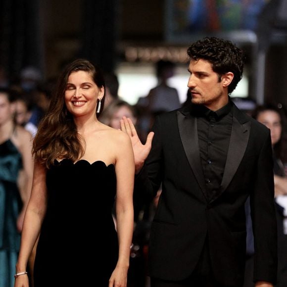 Laetitia Casta et son mari Louis Garrel lors du 74ème Festival International du Film de Cannes. Le 12 juillet 2021 © Borde-Jacovides-Moreau / Bestimage