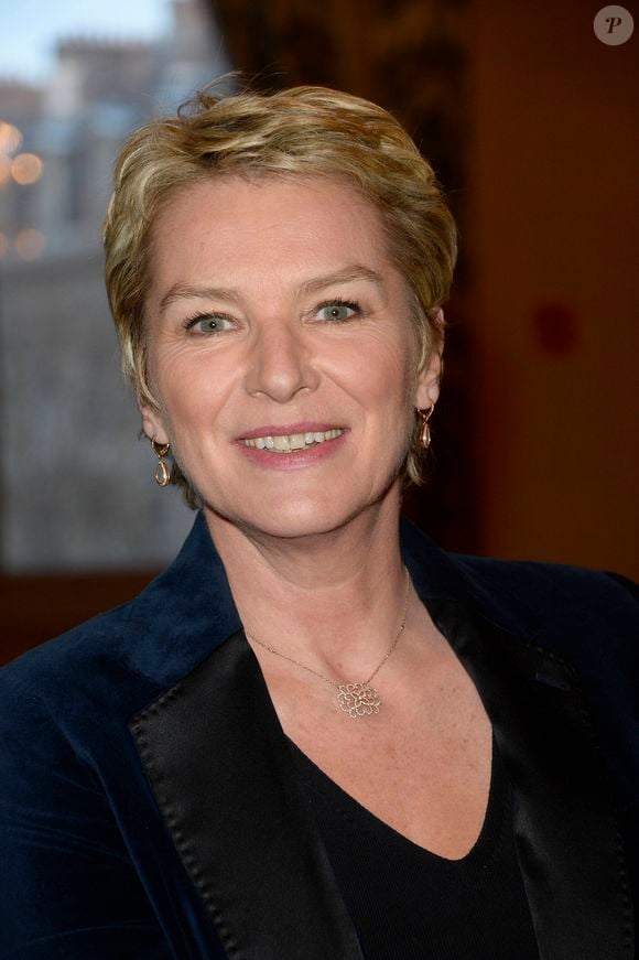 Elise Lucet - Soirée des 19e Lauriers de la Radio et de la Télévision à l'Hôtel de Ville de Paris, le 17 février 2014.  © Coadic Guirec Bestimage