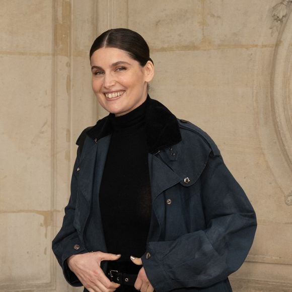 Laetitia Casta assiste au défilé Christian Dior lors de la semaine de la mode haute couture printemps-été 2025 le 27 janvier 2025 à Paris, France. Photo by Laurent Zabulon/ABACAPRESS.COM